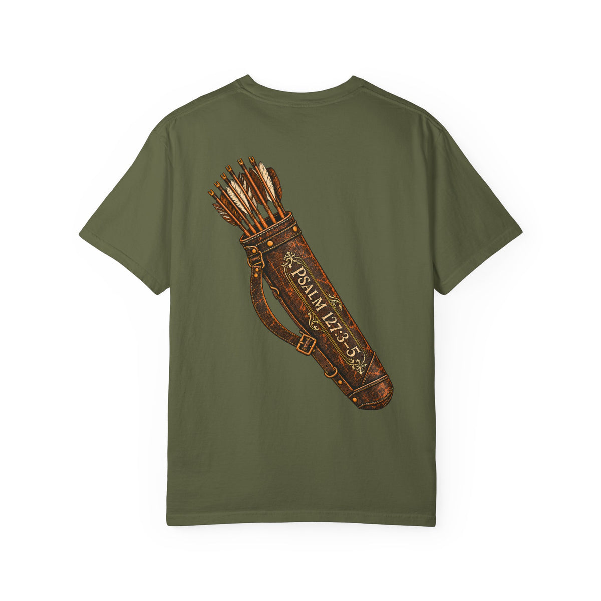 Full Quiver Father T-Shirt - Quiver on the Back