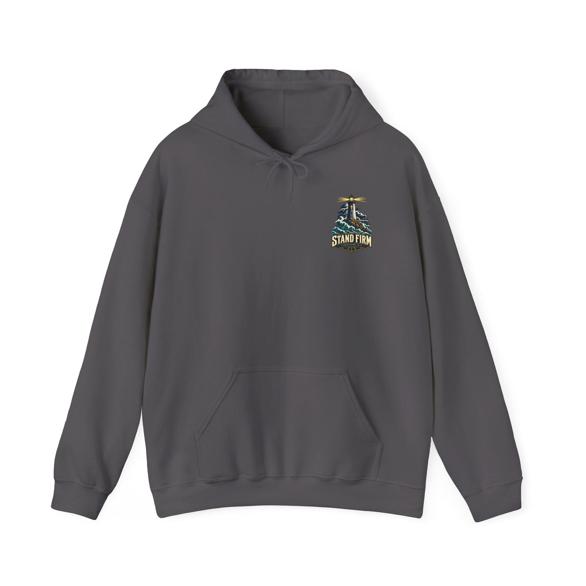 Stand Firm Lighthouse Hoodie - 1 Corinthians 16:13