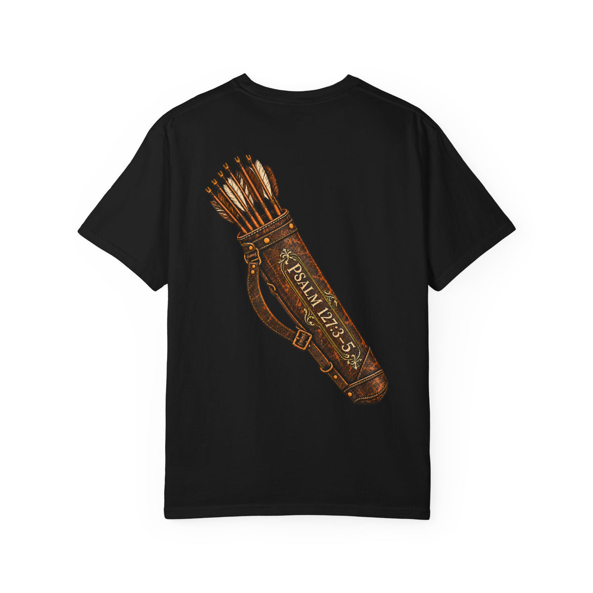 Full Quiver Father T-Shirt - Quiver on the Back