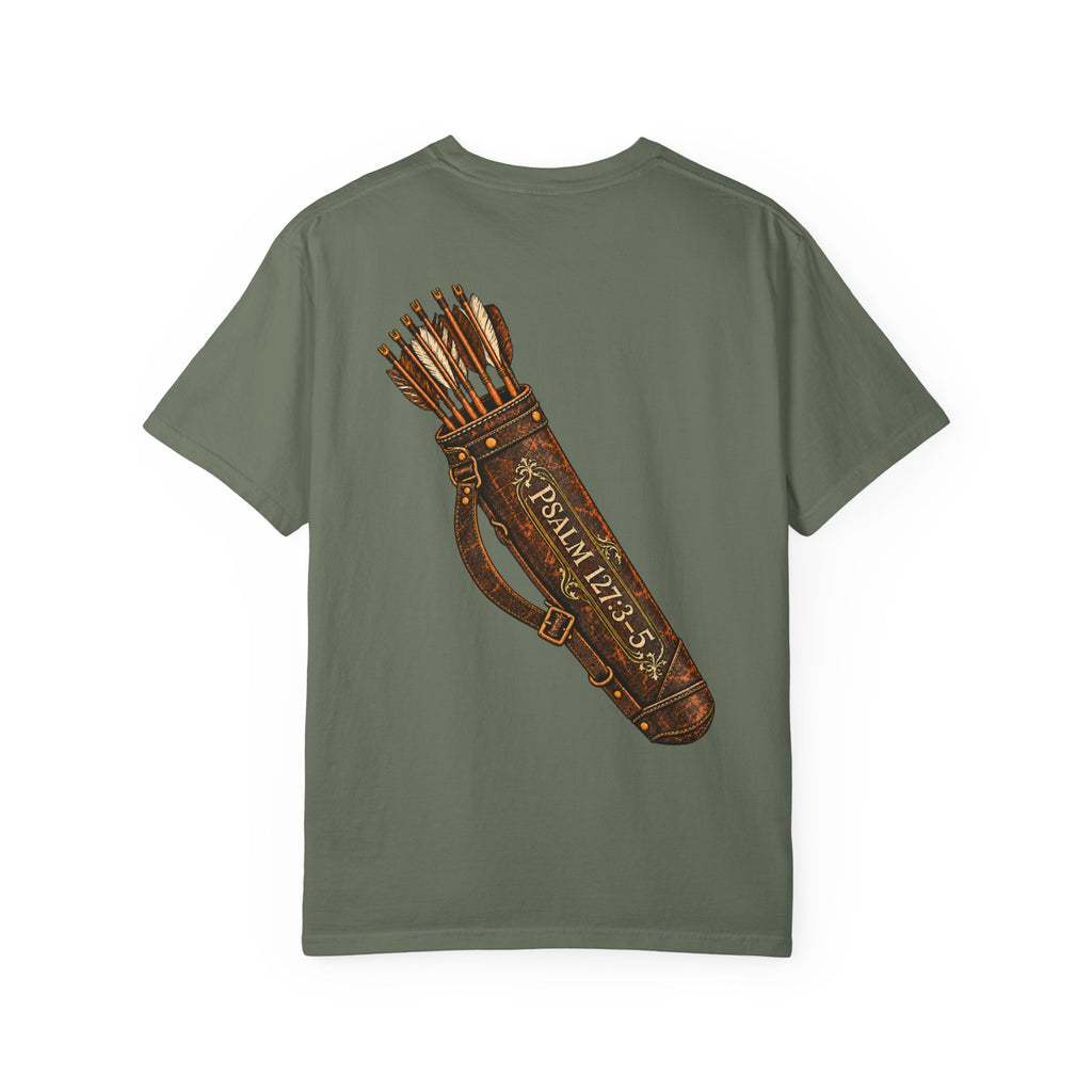 Full Quiver Father T-Shirt - Quiver on the Back