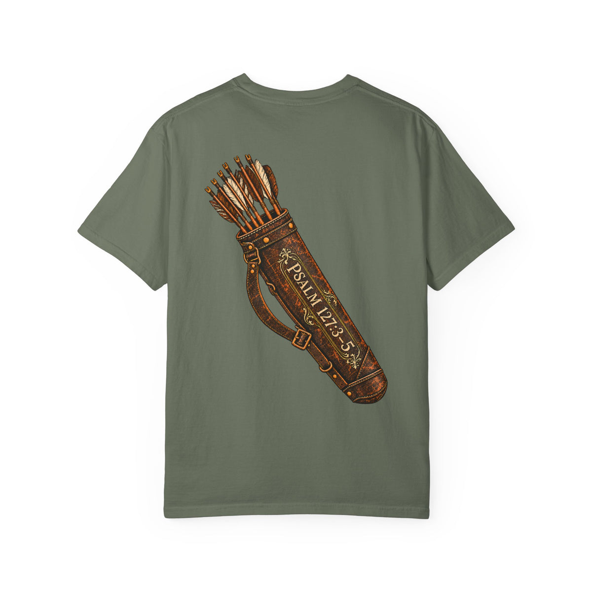 Full Quiver Father T-Shirt - Quiver on the Back