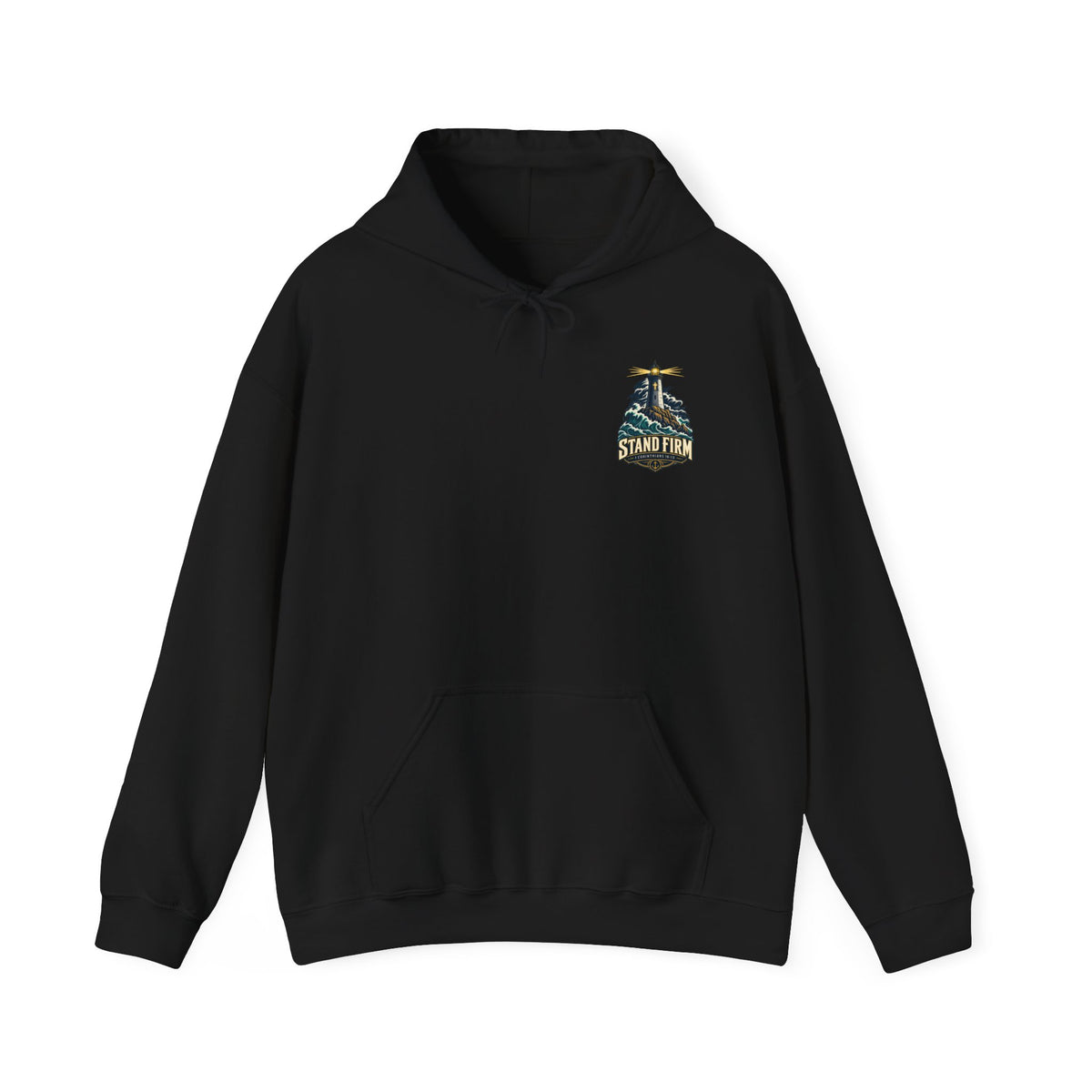 Stand Firm Lighthouse Hoodie - 1 Corinthians 16:13
