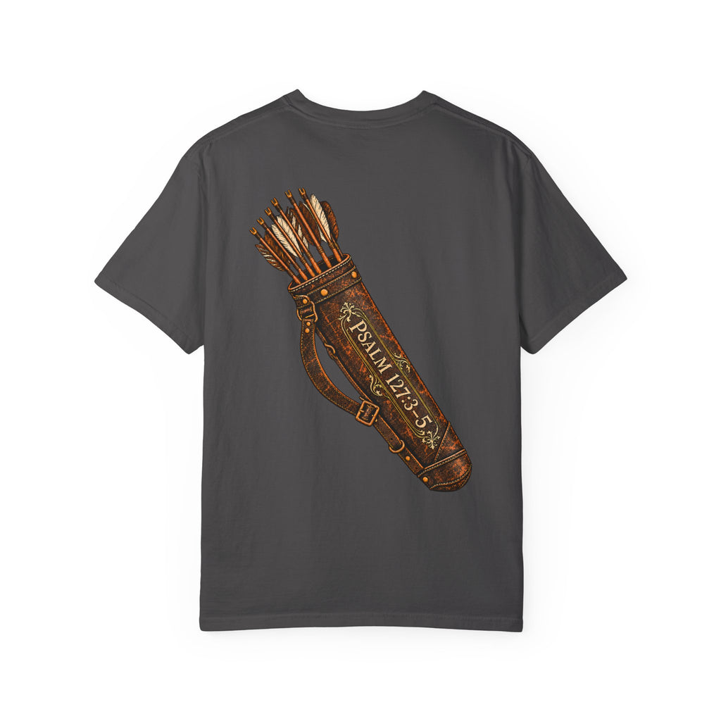 Full Quiver Father T-Shirt - Quiver on the Back
