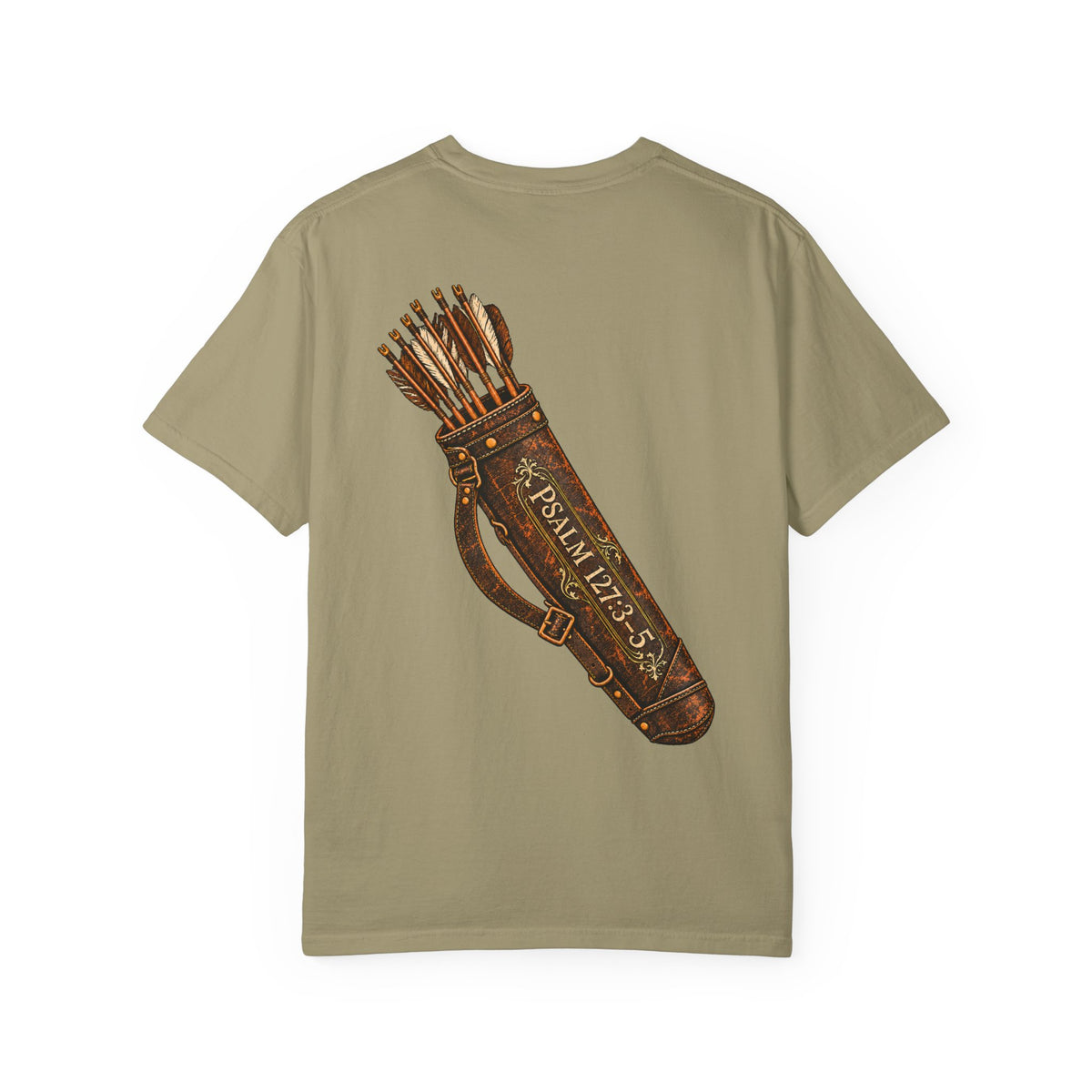 Full Quiver Father T-Shirt - Quiver on the Back