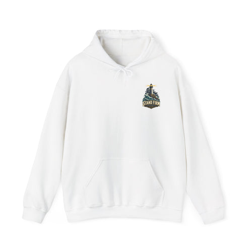 Stand Firm Lighthouse Hoodie - 1 Corinthians 16:13