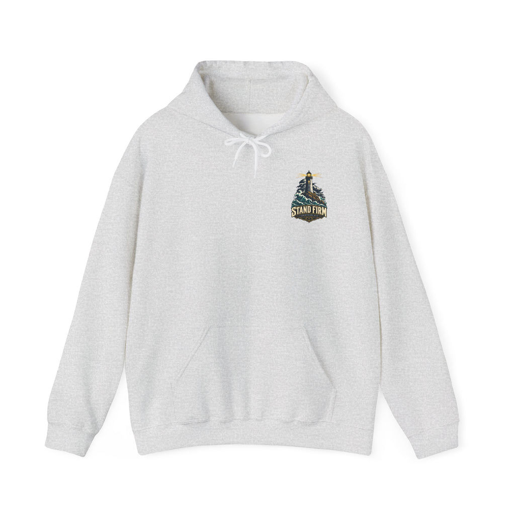Stand Firm Lighthouse Hoodie - 1 Corinthians 16:13