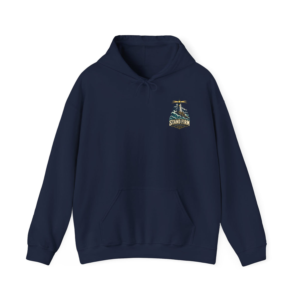 Stand Firm Lighthouse Hoodie - 1 Corinthians 16:13
