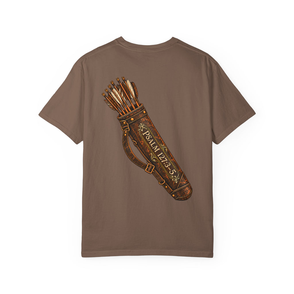 Full Quiver Father T-Shirt - Quiver on the Back