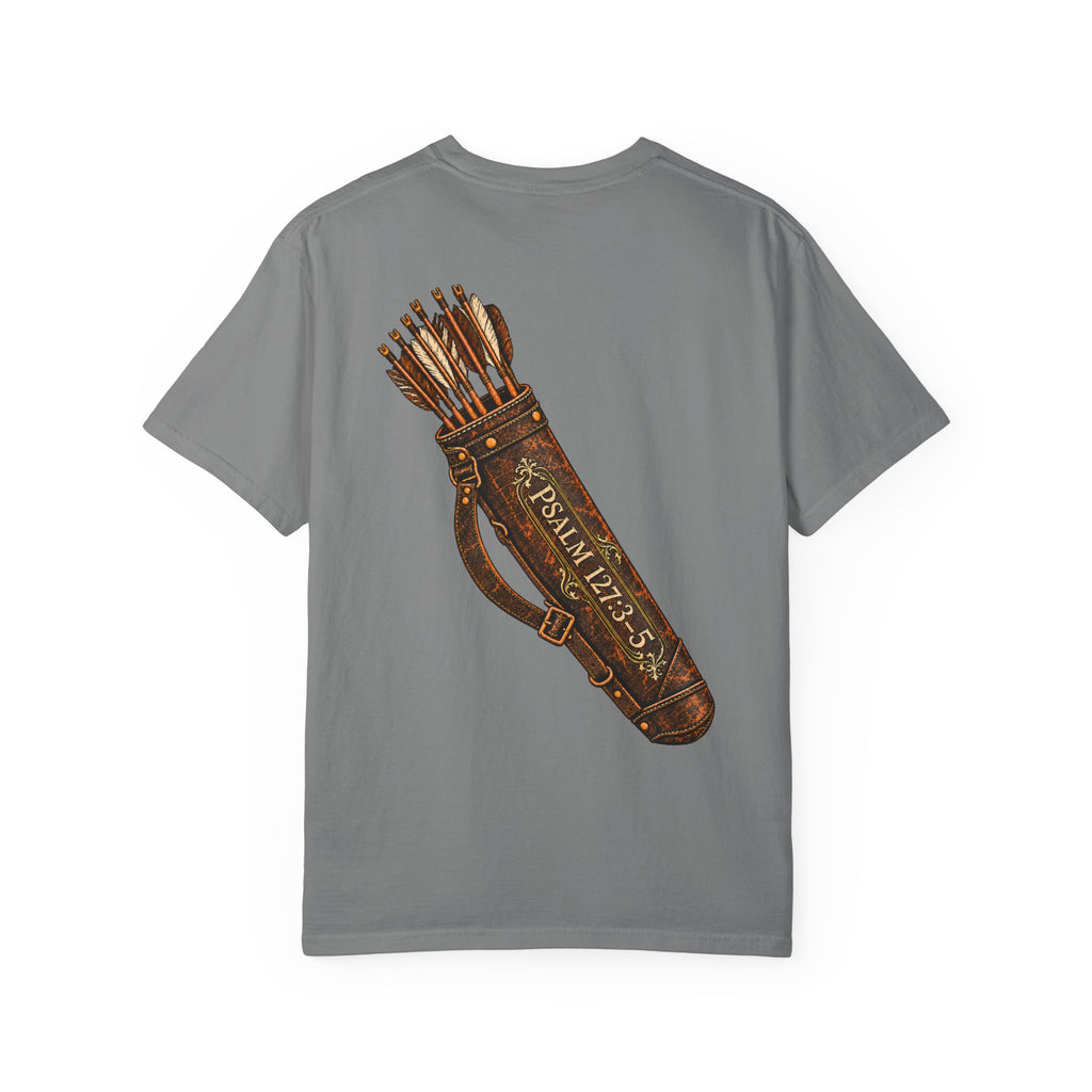 Full Quiver Father T-Shirt - Quiver on the Back