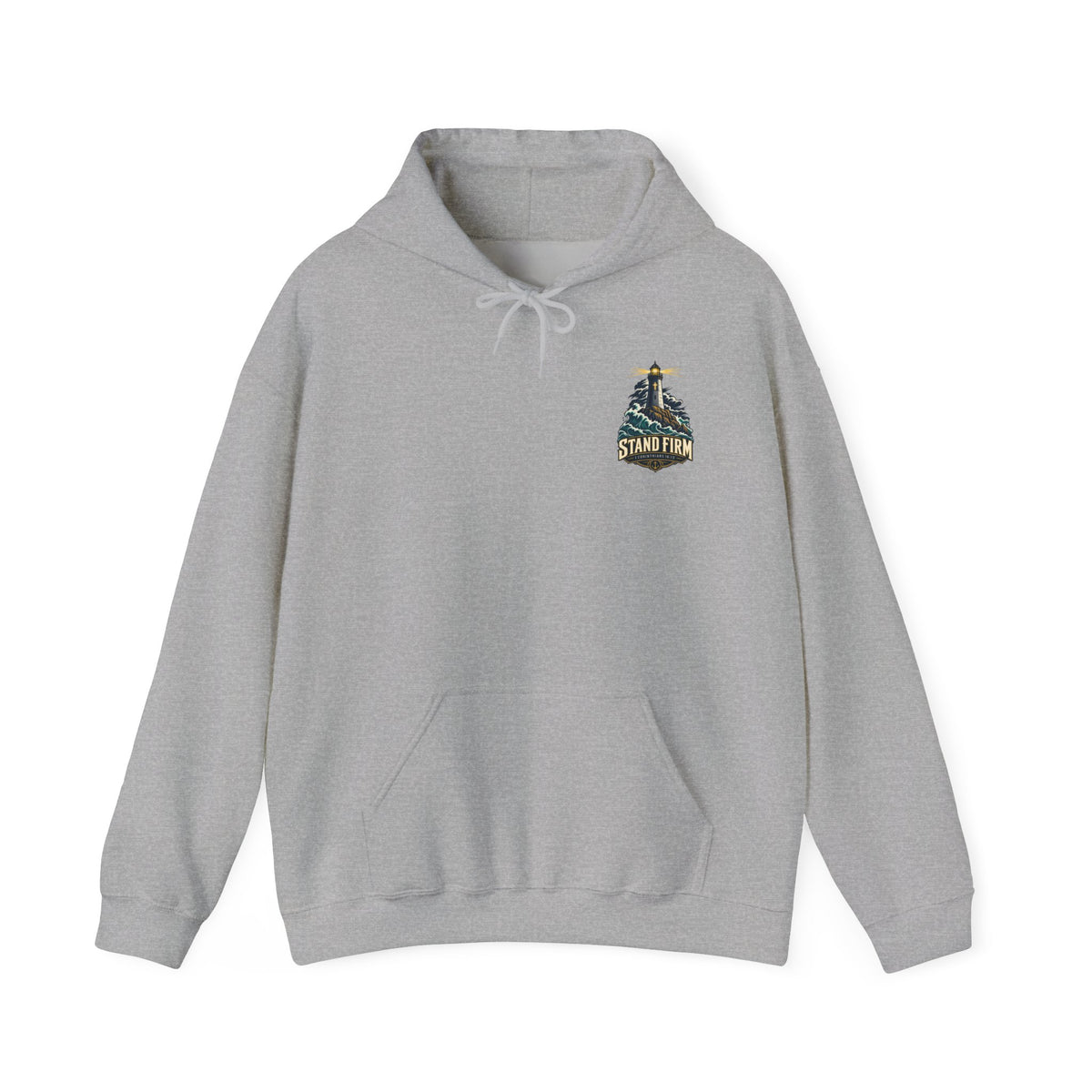 Stand Firm Lighthouse Hoodie - 1 Corinthians 16:13