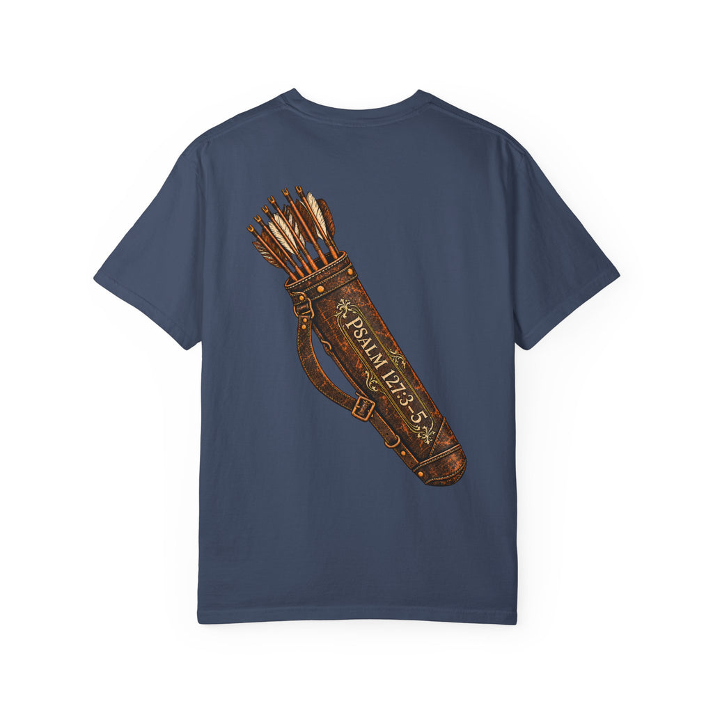Full Quiver Father T-Shirt - Quiver on the Back