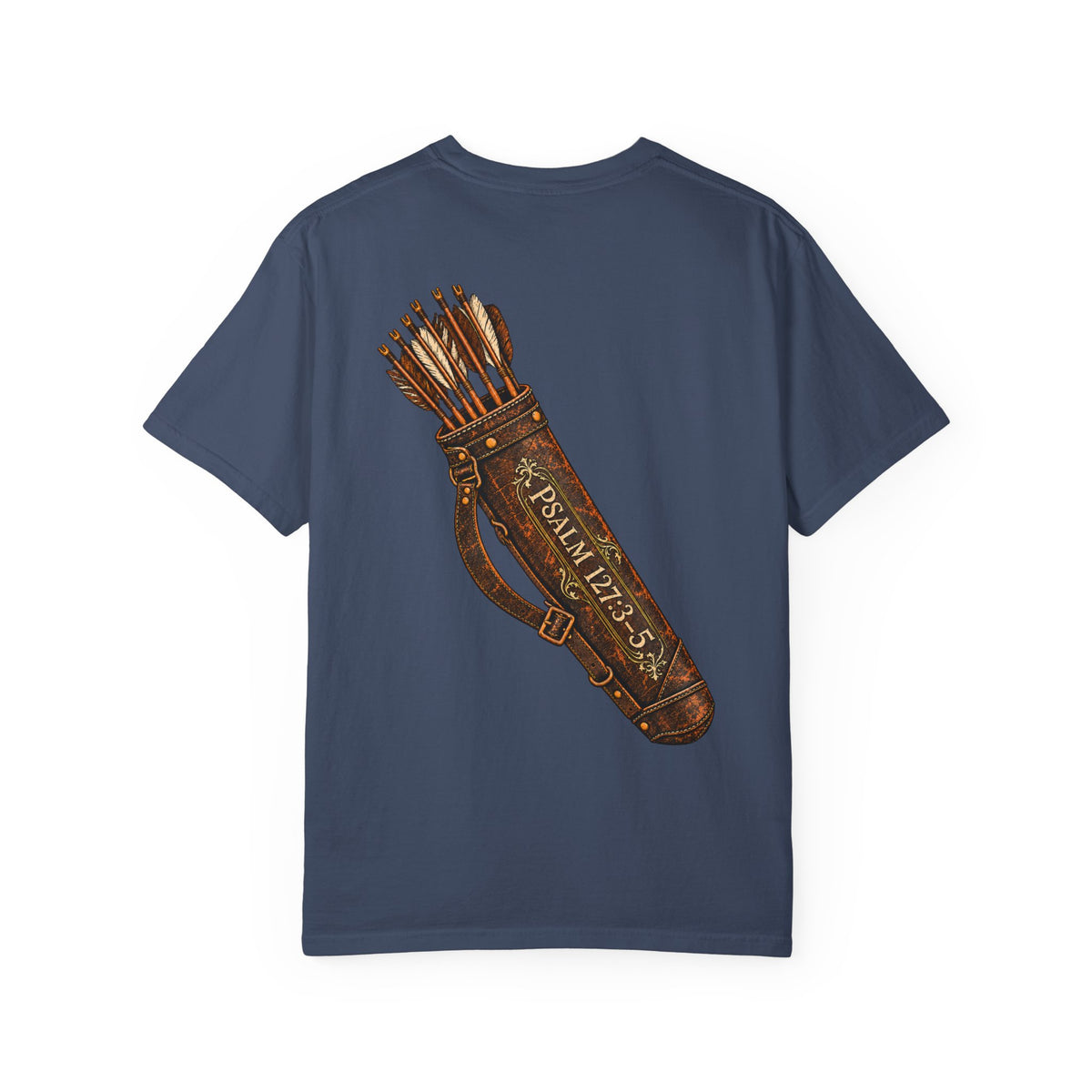 Full Quiver Father T-Shirt - Quiver on the Back